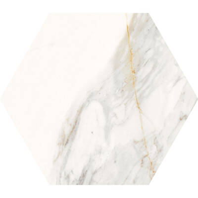 52X60 Azteca Macchia Vecchia Lüx Gold Altıgen - Azteca Ceramica