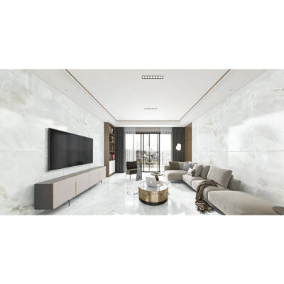 Marea Koyu Gri 60x120 Rektifiye Parlak Nano Porselen Karo - 2