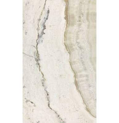 60X120 Oniks Beyaz Rektifiye Parlak Nano - NG Kütahya Seramik