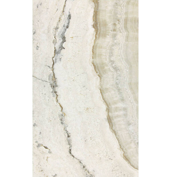 60X120 Oniks Beyaz Rektifiye Parlak Nano - 1