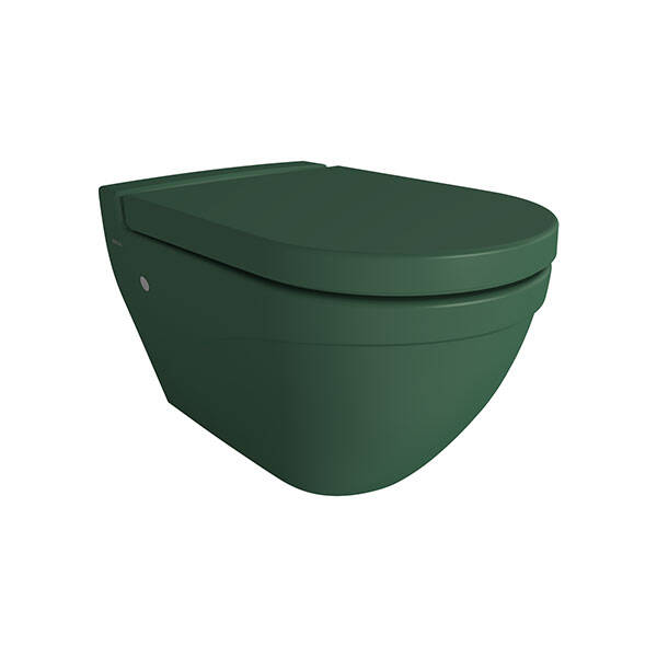 Bocchi Taormina Arch Asma Klozet + Kapak Mat Yeşil - 1