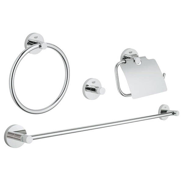 Grohe Essentials Aksesuar Seti 4 Parça Krom -40776001 - 1