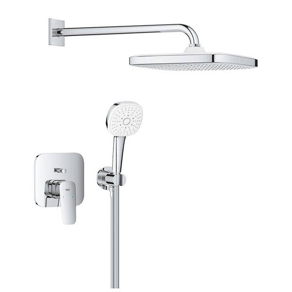 GROHE Cubeo Gizli Duş Sistemi, Tempesta 250 ile birlikte - 1