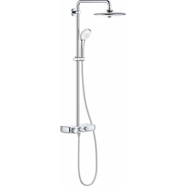 Grohe Euphoria SmartControl System 260 Mono Duvara Monte Termostatik Bataryalı Duş Sistemi - 26509000 - 1