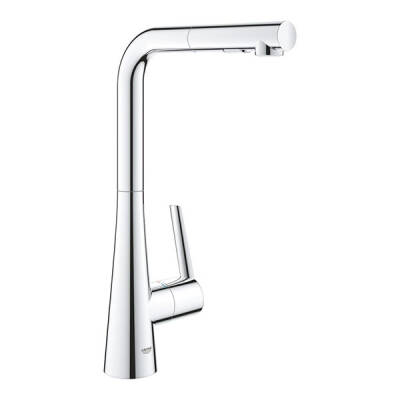 Grohe Eviye Bataryası Spiralli 2 Fonksiyonlu Zedra Krom - 32553002 - Grohe