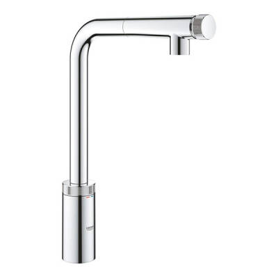 Grohe Eviye Bataryası Spiralli SmartControl Minta Krom - 1