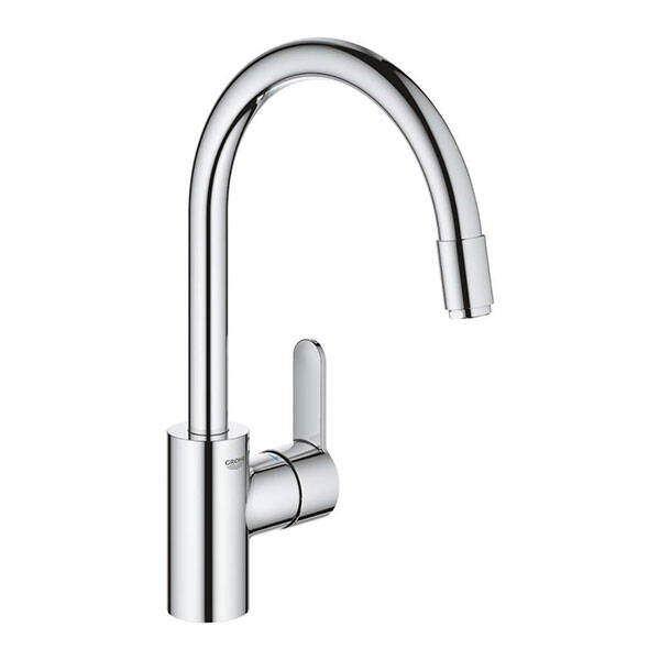 Grohe Eviye Bataryası Spiralli Tek Akış Eurostyle Krom - 31126004 - 1