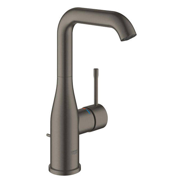 Grohe Lavabo Bataryası Essence L-Boyut Brushed Hard Graphite - 32628AL1 - 1
