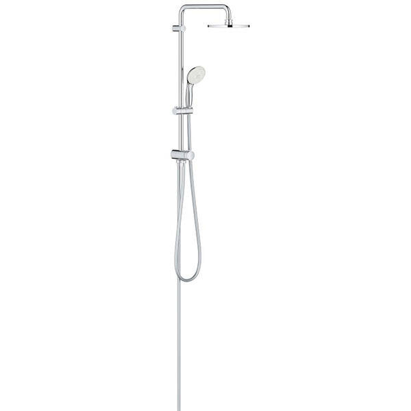 Grohe New Tempesta Sistem 200 Duvar Bağlantılı, Divertörlü Duş Sistemi - 27389002 - 1