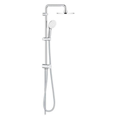 Grohe New Tempesta Sistem 200 Duvar Bağlantılı, Divertörlü Duş Sistemi Krom - 27389003 - 1