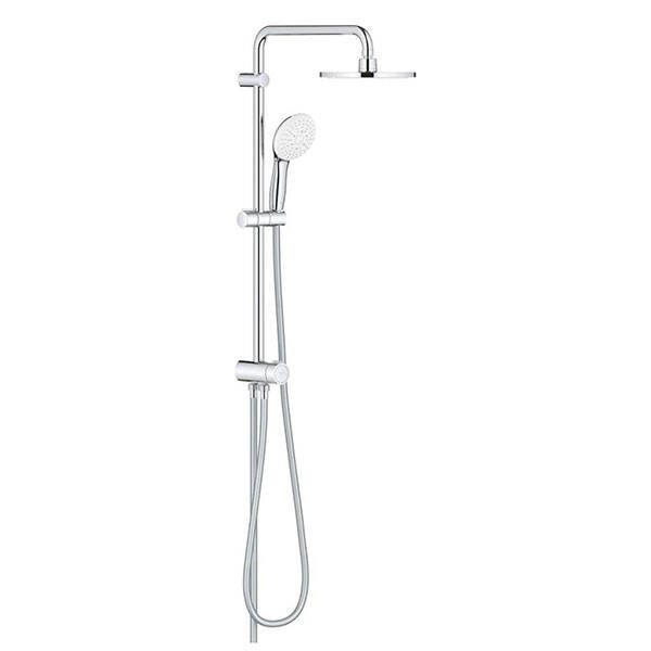 Grohe New Tempesta Sistem 200 Duvar Bağlantılı, Divertörlü Duş Sistemi Krom - 27389003 - 1
