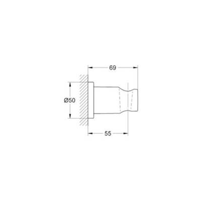 Grohe Rainshower® El Duşu Askısı - 27074000 - 2