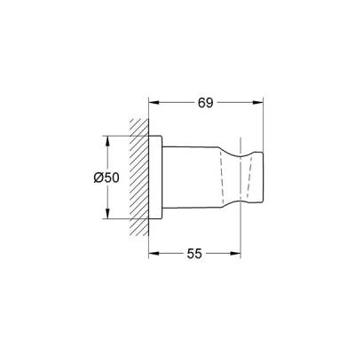 Grohe Rainshower® El Duşu Askısı - 2