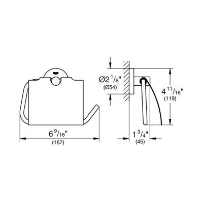 Grohe Tuvalet Kağıtlık Essentials Warm Sunset - 2