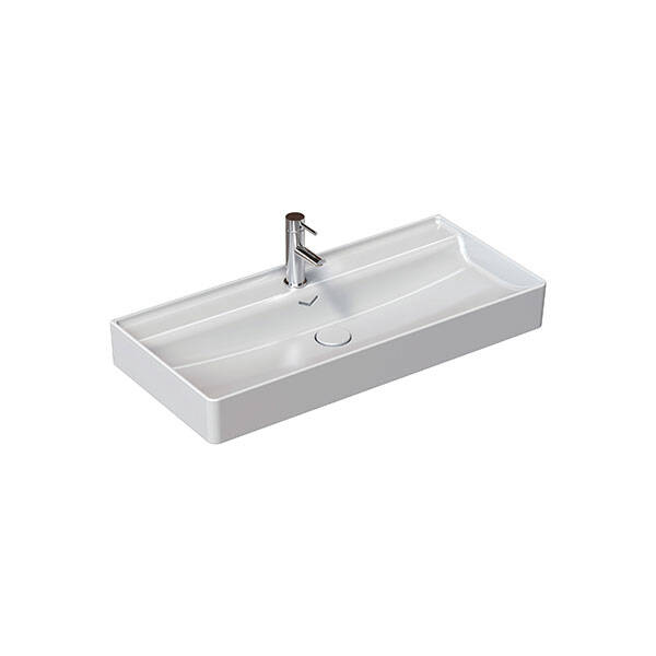 Isvea Vea Tezgah Üstü Lavabo 101 CM - 1
