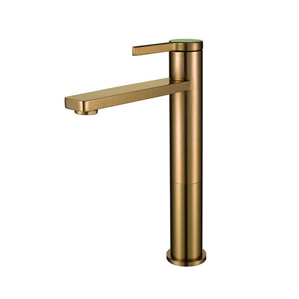 Newarc Bold Çanak Lavabo Bataryası Mat Altın - 1