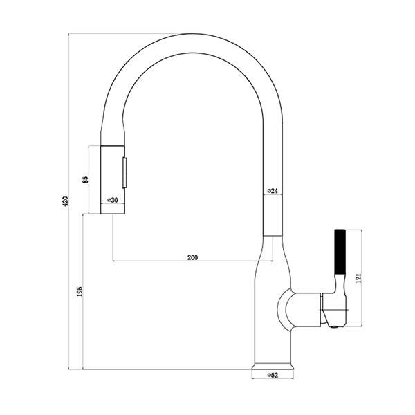 Newarc Step Spiralli Evye Bataryası Siyah 900591B - 2