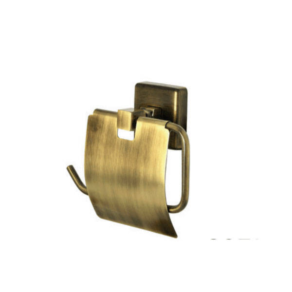 Newarc Tuvalet Kağıtlık Kapaklı Bronz - 655152 - 1