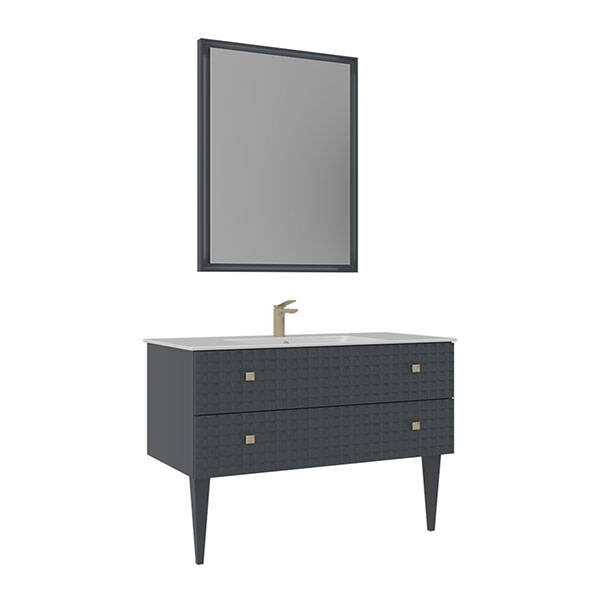 Orka Lipari 100 cm Ayaklı Banyo Dolabı - 1