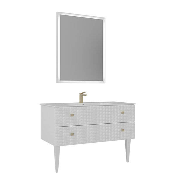 Orka Lipari 100 cm Ayaklı Banyo Dolabı - 2