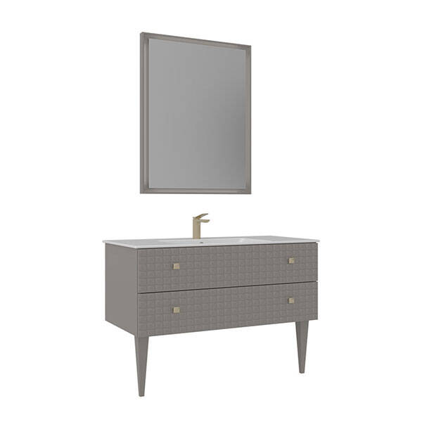 Orka Lipari 100 cm Ayaklı Banyo Dolabı - 3