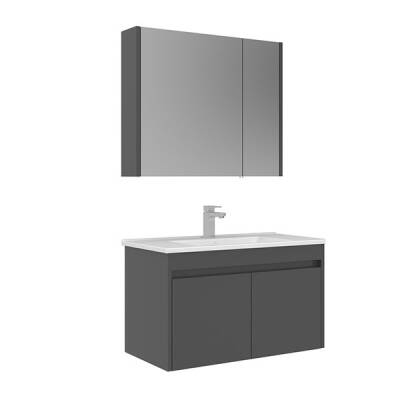 Orka Arno 85 cm Kapaklı Banyo Dolabı - 2