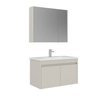 Orka Arno 85 cm Kapaklı Banyo Dolabı - 3