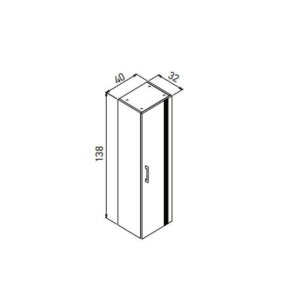 Orka Bari Thermold 40 cm Boy Dolabı - 5