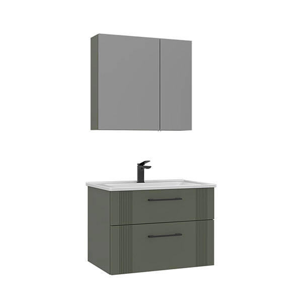 Orka Bari Thermold Ayna Dolaplı 65 cm Banyo Dolabı - 4