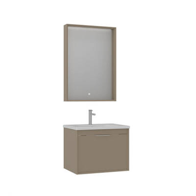 Orka Clay 65 cm Tek Çekmeceli Banyo Dolabı - Orka