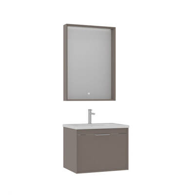 Orka Clay 65 cm Tek Çekmeceli Banyo Dolabı - 2