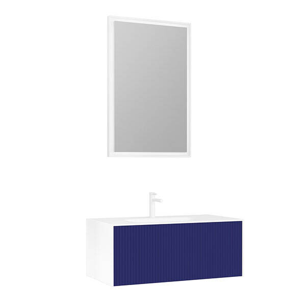 Orka Cube 100 cm Banyo Dolabı - 1