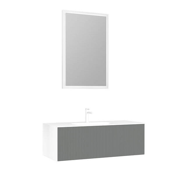 Orka Cube 120 cm Banyo Dolabı - 2