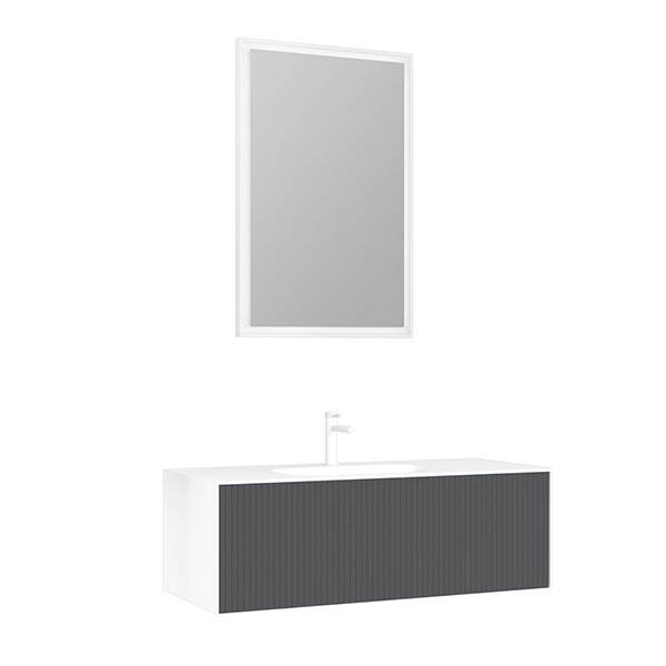 Orka Cube 120 cm Banyo Dolabı - 3