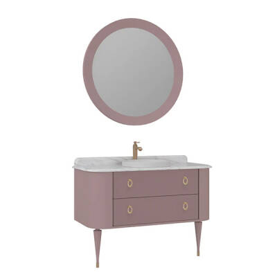 Orka Felice Ahşap Ayaklı 100 cm Banyo Dolabı - 5