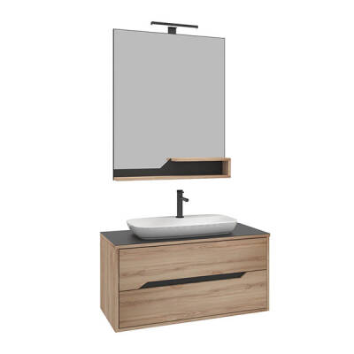 Orka Galia 100 cm Banyo Dolabı - Orka