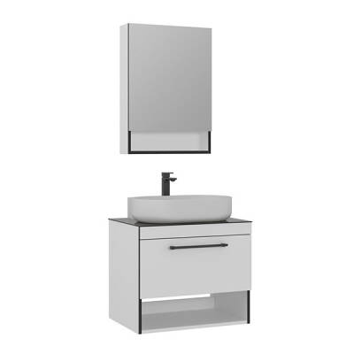 Orka Knidos 70 cm Takım Ayna Dolaplı Banyo Dolabı - Orka