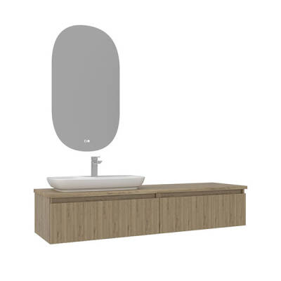 Orka Lentia 160 CM Banyo Dolabı - Orka