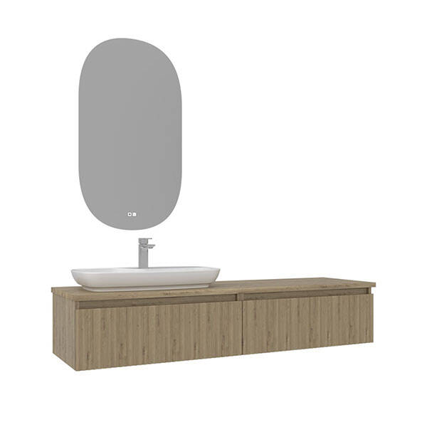 Orka Lentia 160 CM Banyo Dolabı - 1