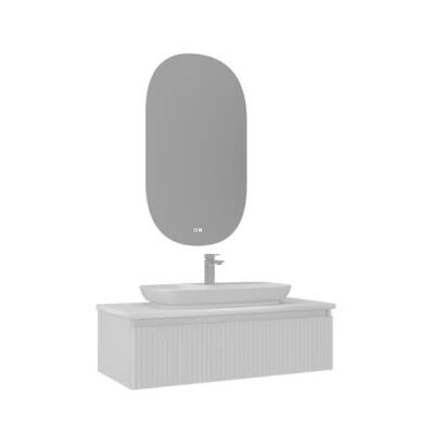 Orka Lentia Thermold 100 cm Banyo Dolabı - 2