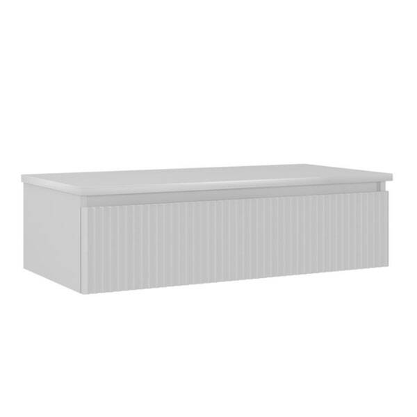 Orka Lentia Thermold 100 cm Yan Modül Banyo Dolabı - 1