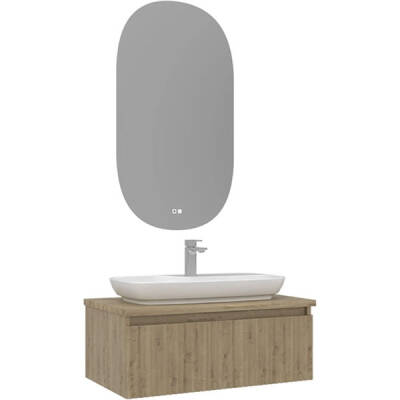 Orka Lentia Thermold 80 cm Banyo Dolabı - 4