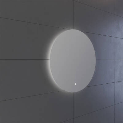 Orka Leon Ledli 85 Yuvarlak Ayna - ORK1006B - Orka