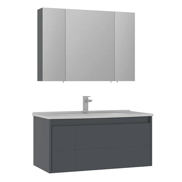 Orka Likya 100 cm Banyo Dolabı - 2