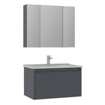 Orka Likya 80 cm Banyo Dolabı - 2