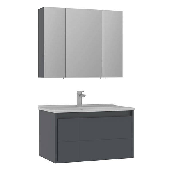 Orka Likya 80 cm Banyo Dolabı - 2