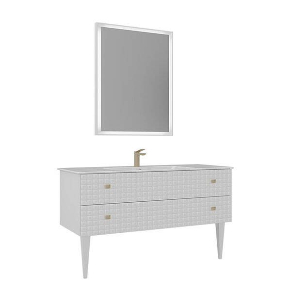 Orka Lipari 120 cm Ayaklı Banyo Dolabı - 2