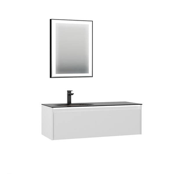 Orka Lisbon 110 CM Mat Banyo Dolabı - 1