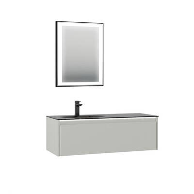 Orka Lisbon 110 CM Mat Banyo Dolabı - 2