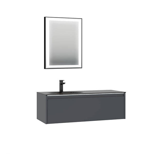 Orka Lisbon 110 CM Mat Banyo Dolabı - 3